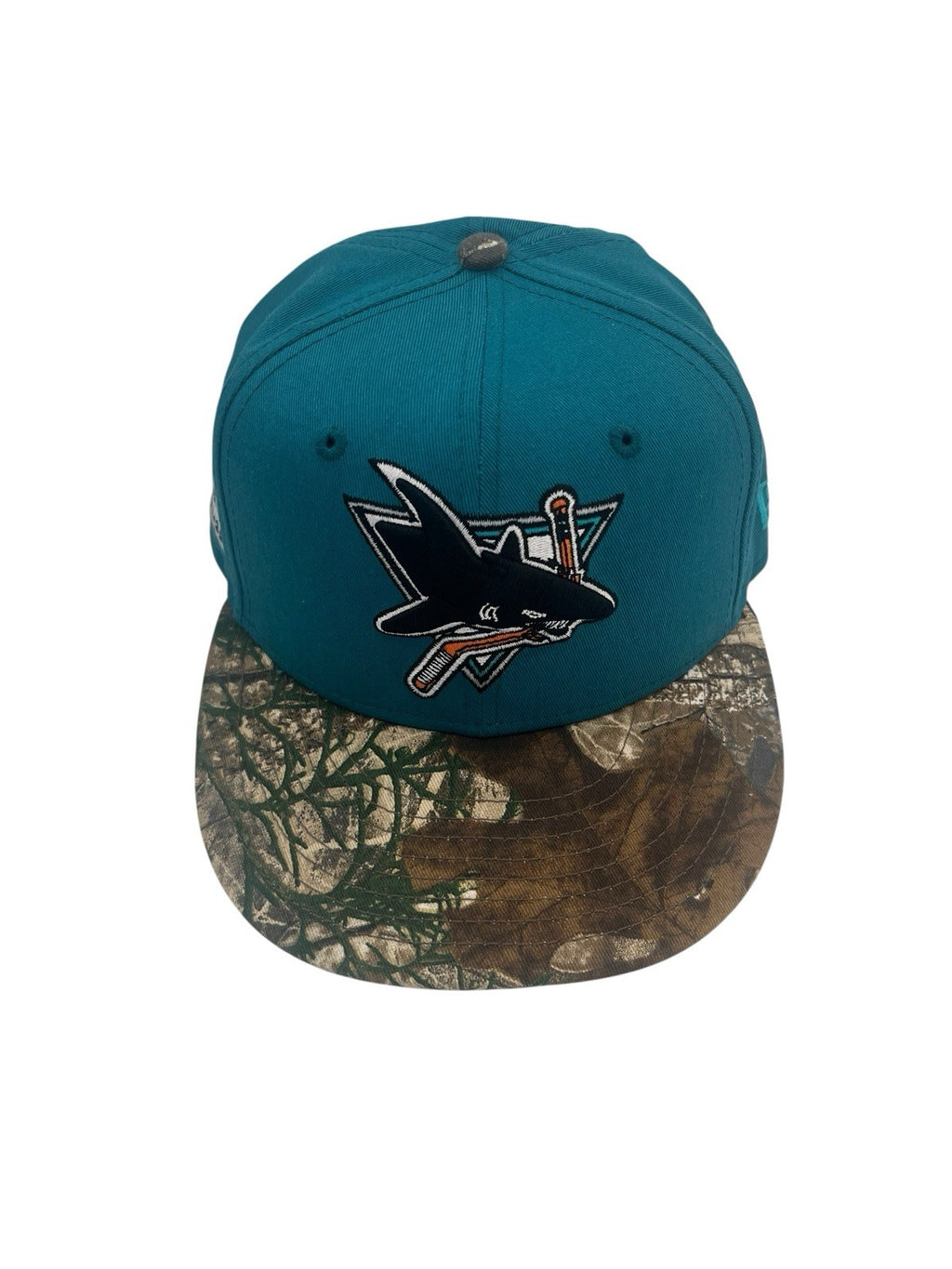 New Era 59Fifty San Jose Sharks 7 1/4 Fitted Hat Vintage Collection
