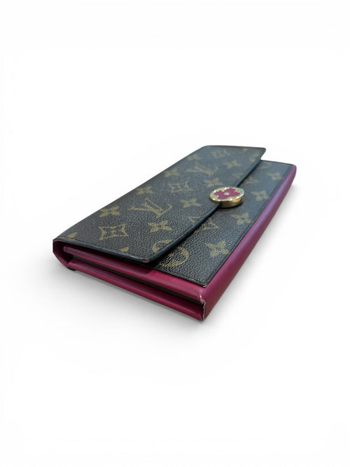 2020 Louis Vuitton Monogram Portefeuille Flor Blossom Flower Long Wallet