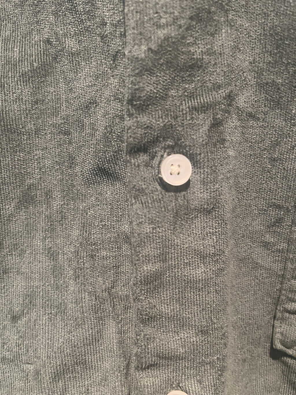 Nordstroms Men's Long Sleeve Courdaroy Button Down Shirt Size Large Trim Fit