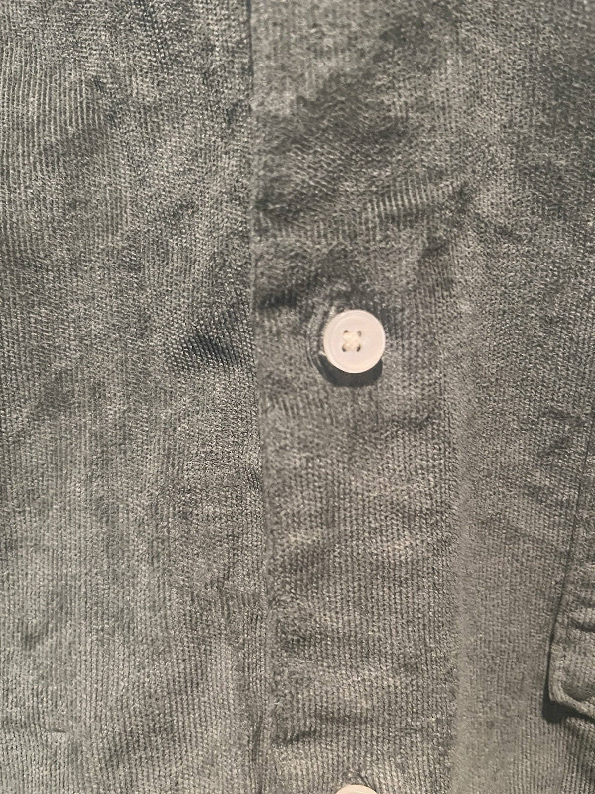 Nordstroms Men's Long Sleeve Courdaroy Button Down Shirt Size Large Trim Fit