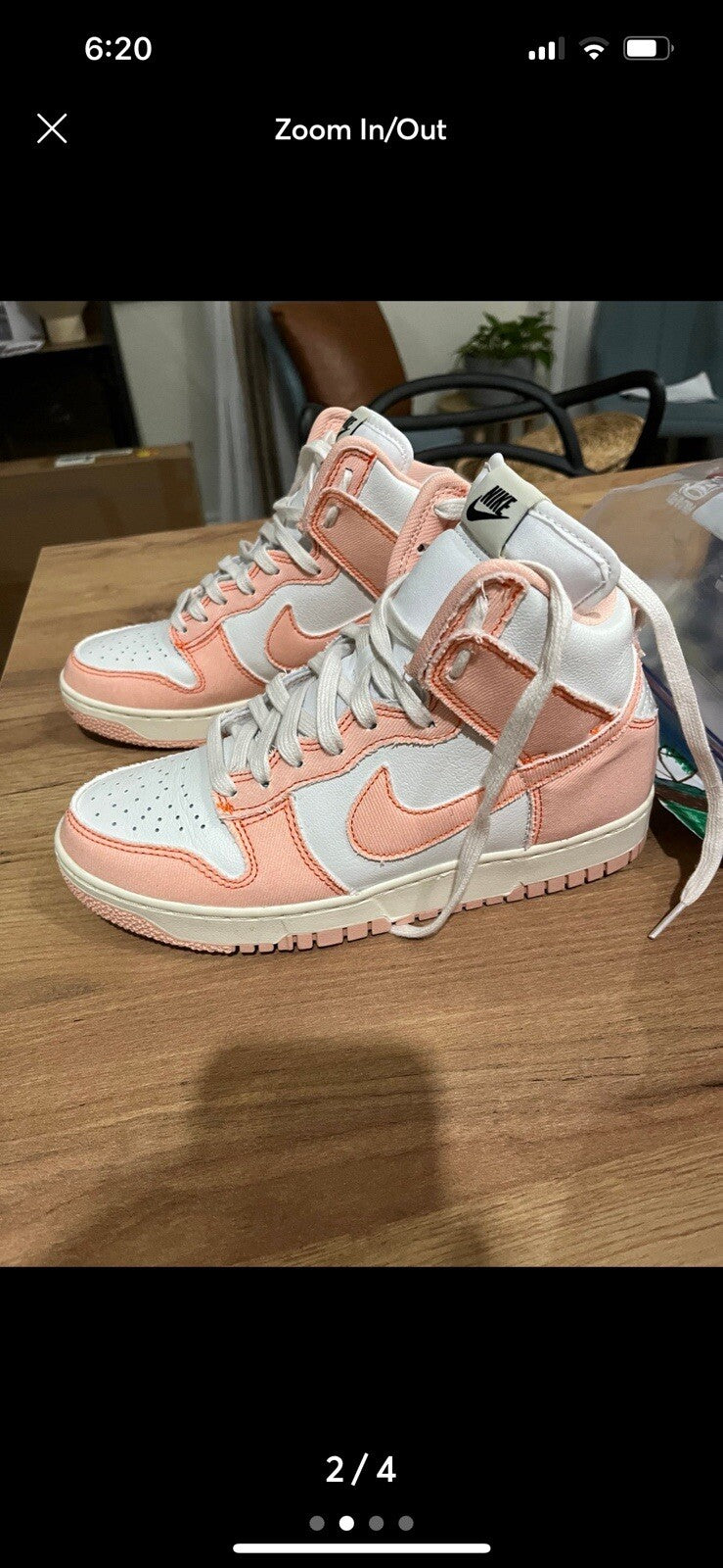 Size 8 - Nike Dunk 1985 High Arctic Orange W