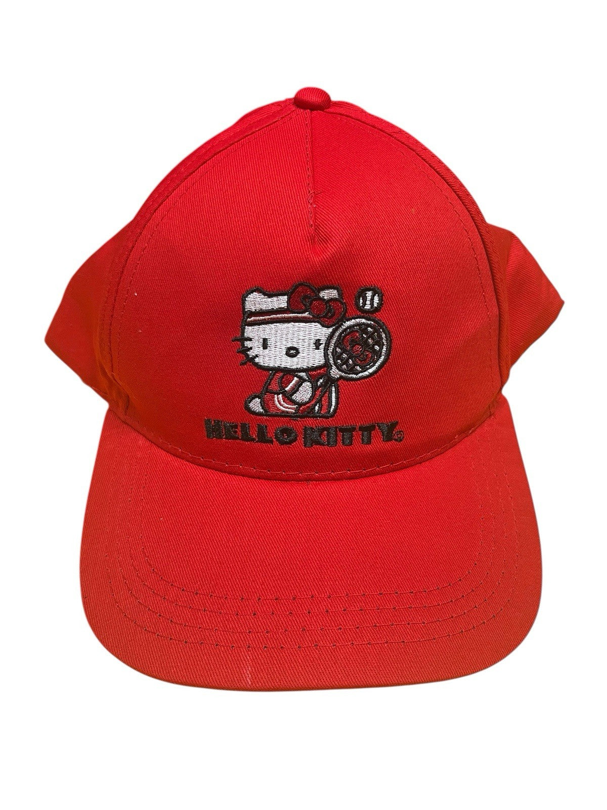 Women’s Hello Kitty Tennis Hat Adjustable SnapBack Cap Sanrio Brand New