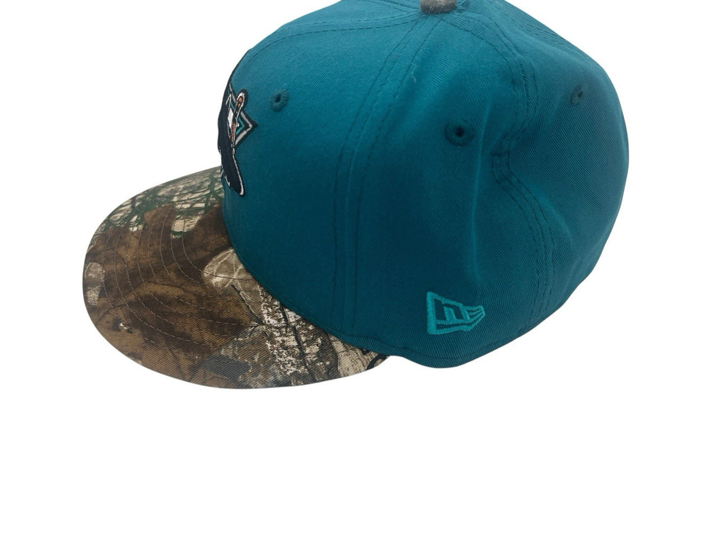 New Era 59Fifty San Jose Sharks 7 1/4 Fitted Hat Vintage Collection