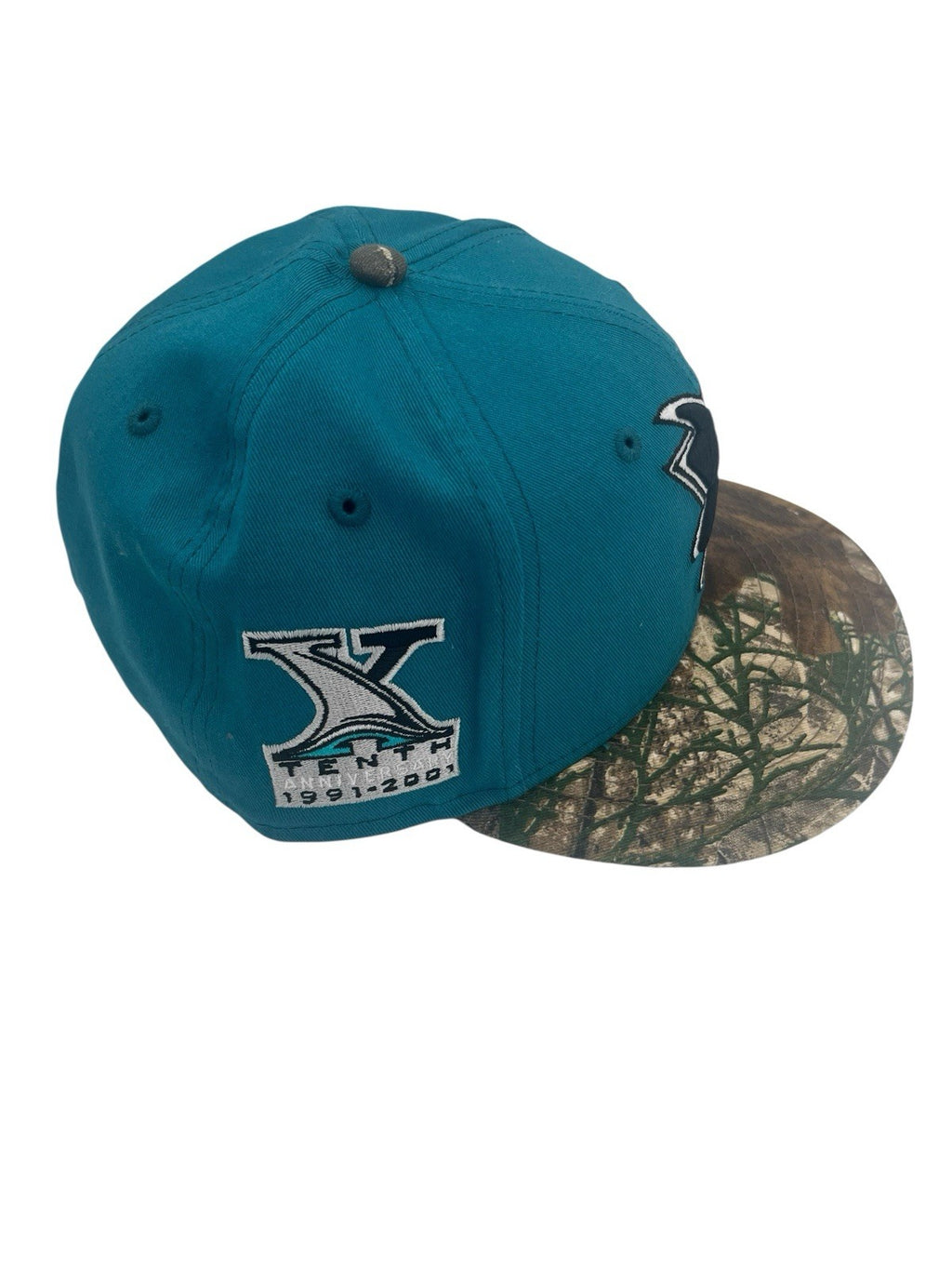 New Era 59Fifty San Jose Sharks 7 1/4 Fitted Hat Vintage Collection