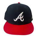New Era Atlanta Braves Blueberry Pack 9Fifty Snapback Hat Cap Adjustable