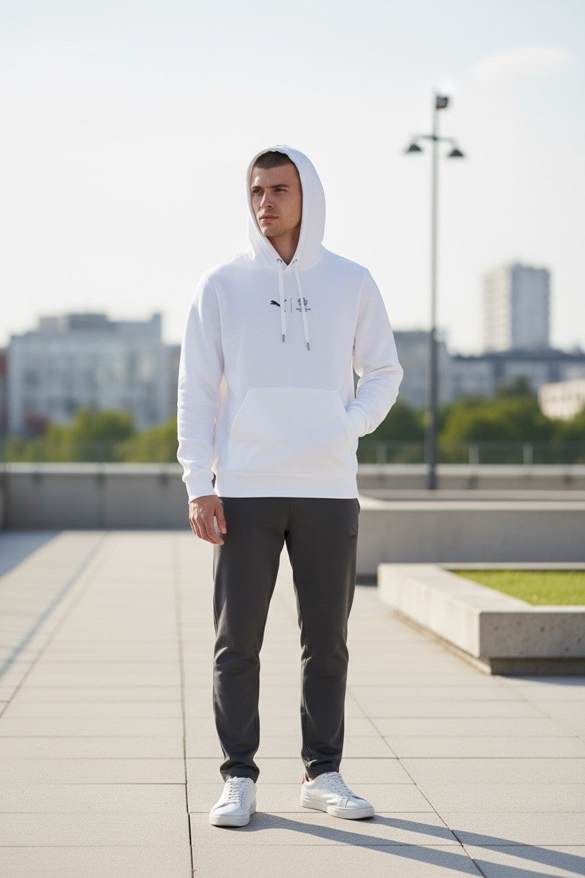 Puma 2024 Copa America White Hoodie 763957 01 Men’s Size Large