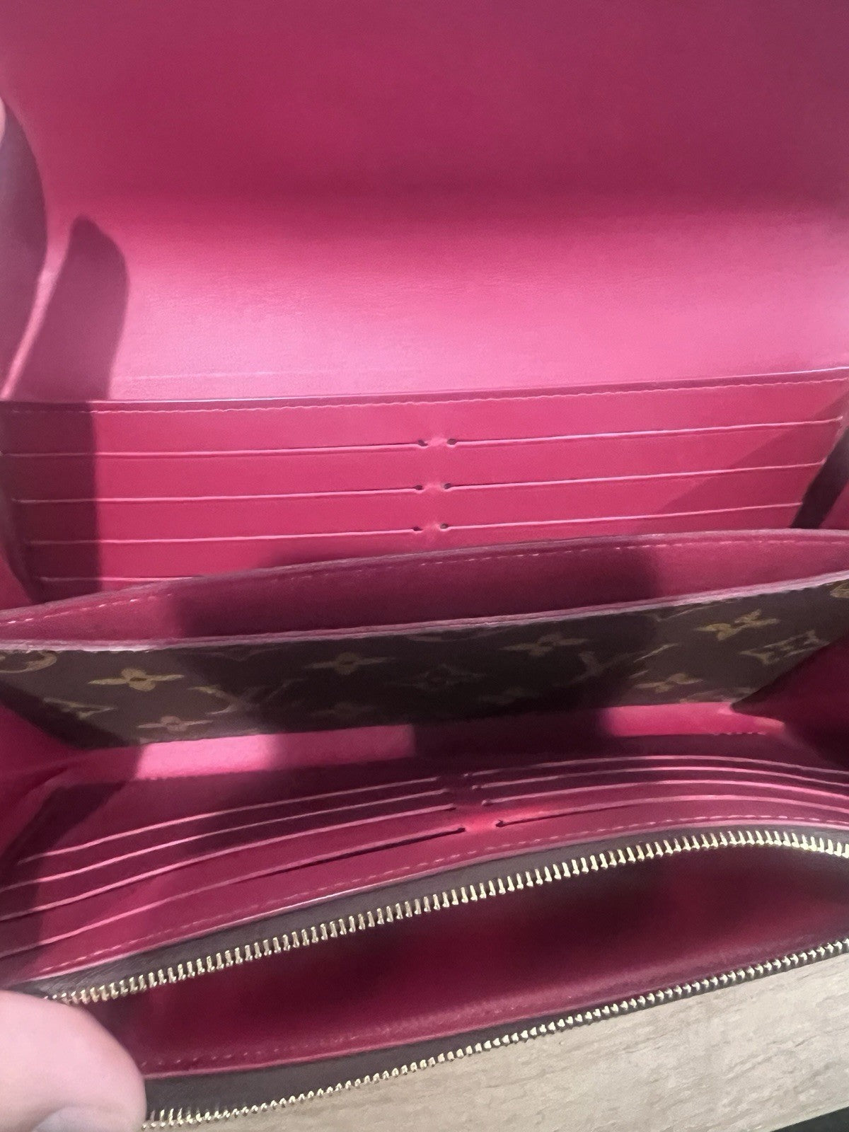 2020 Louis Vuitton Monogram Portefeuille Flor Blossom Flower Long Wallet