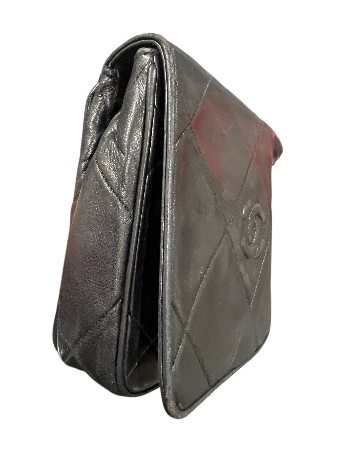 1986 vintage Chanel Classic Flap bag, lamb skin leather series 0