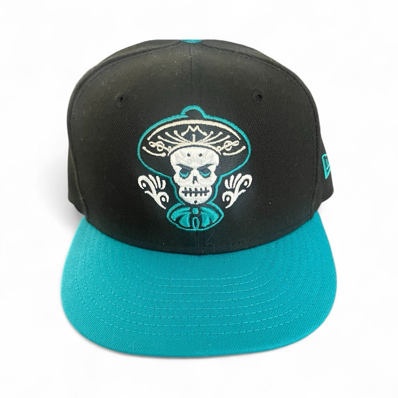 Albuquerque Isotopes New Era 59FIFTY Fitted 7 1/4 Mariachi Skull Embroidered 
