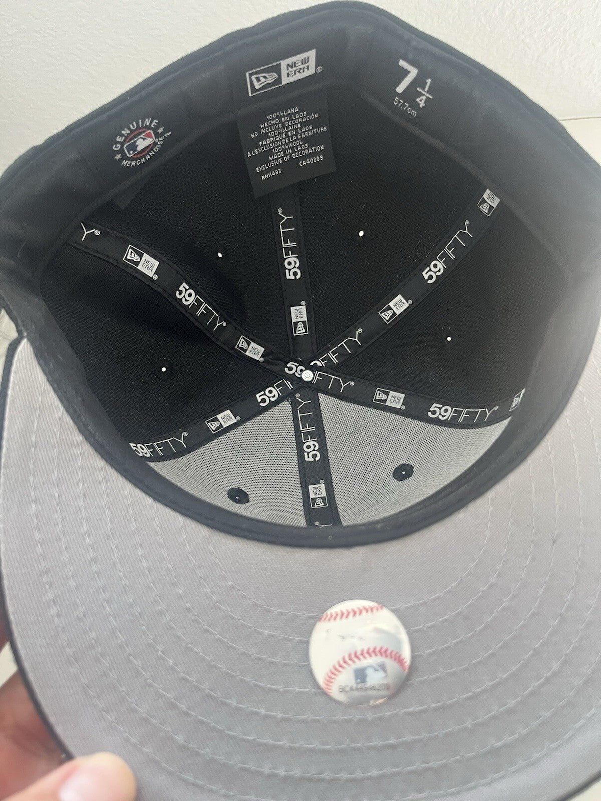 San Francisco Giants Black KANJI New Era 59Fifty Fitted - 7 1/4 Hat Cap MLB