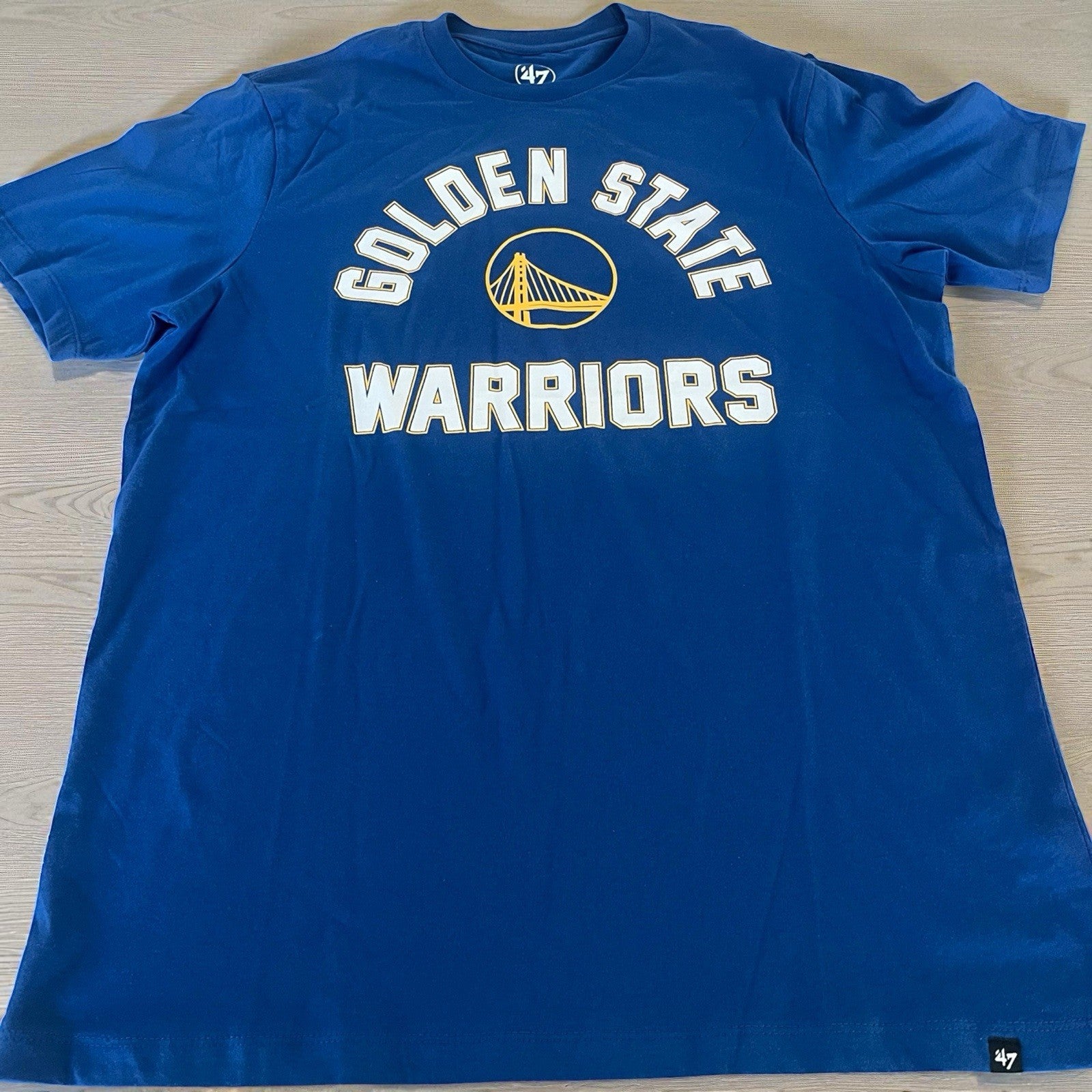 Golden State Warriors Men's T-Shirt 47' Brand Large New with Tags
