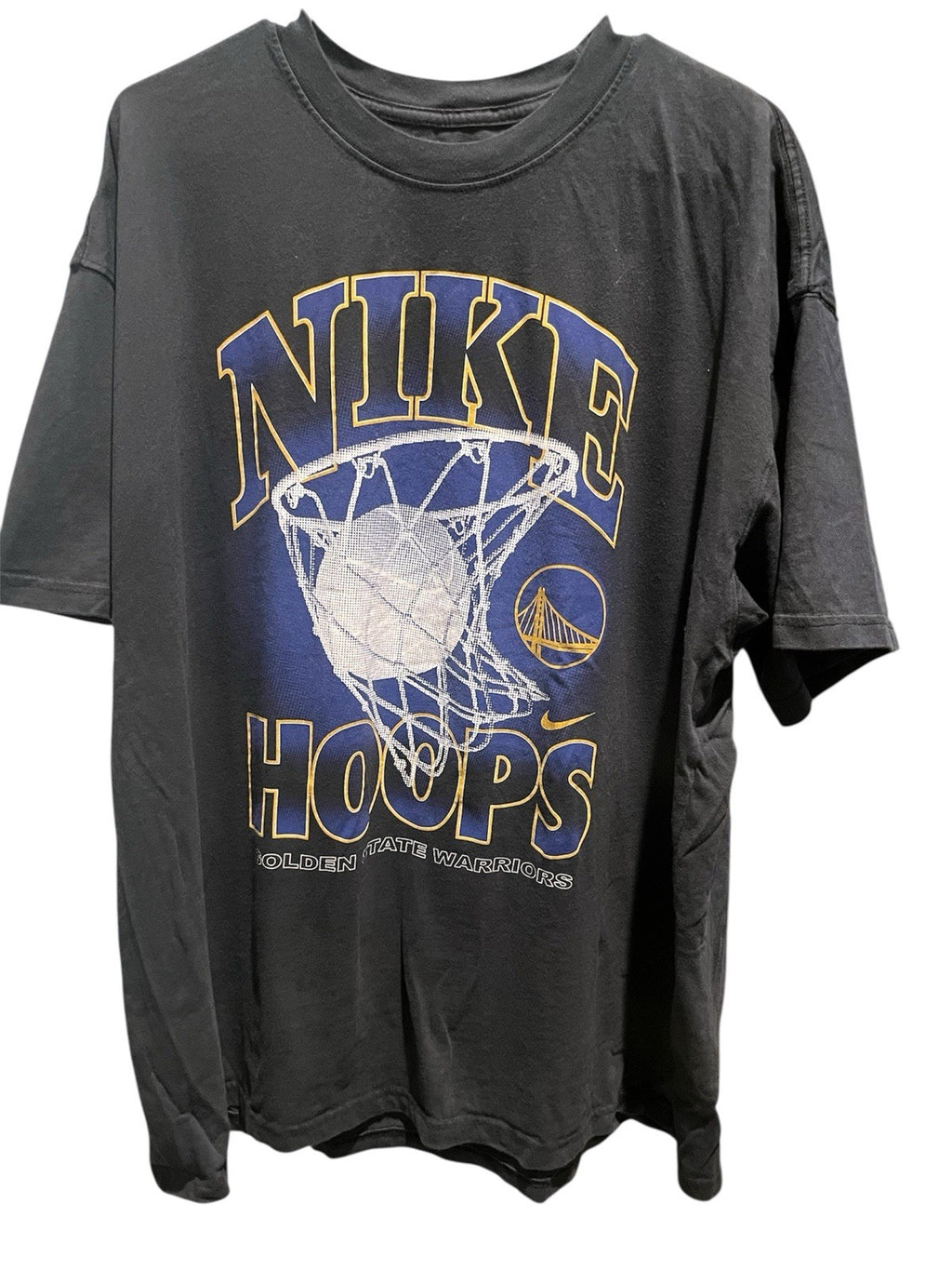 Men's Nike HOOPS Golden State Warriors Shirt Oversized Size XL