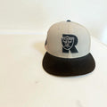 New Era 59Fifty Las Vegas Raiders Fitted Hat Classic Black/White, Size 7 1/4